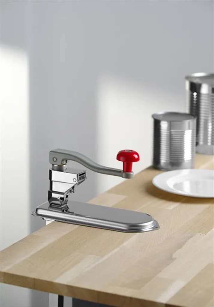 Ouvre-boîtes HENDI Kitchen Line mécanique en acier inoxydable durable - 12