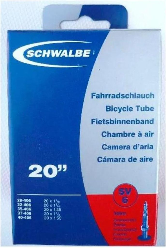 Schwalbe 10413313V, Presta-Ventil, 20", 4 cm, Schwarz, Produktbild 