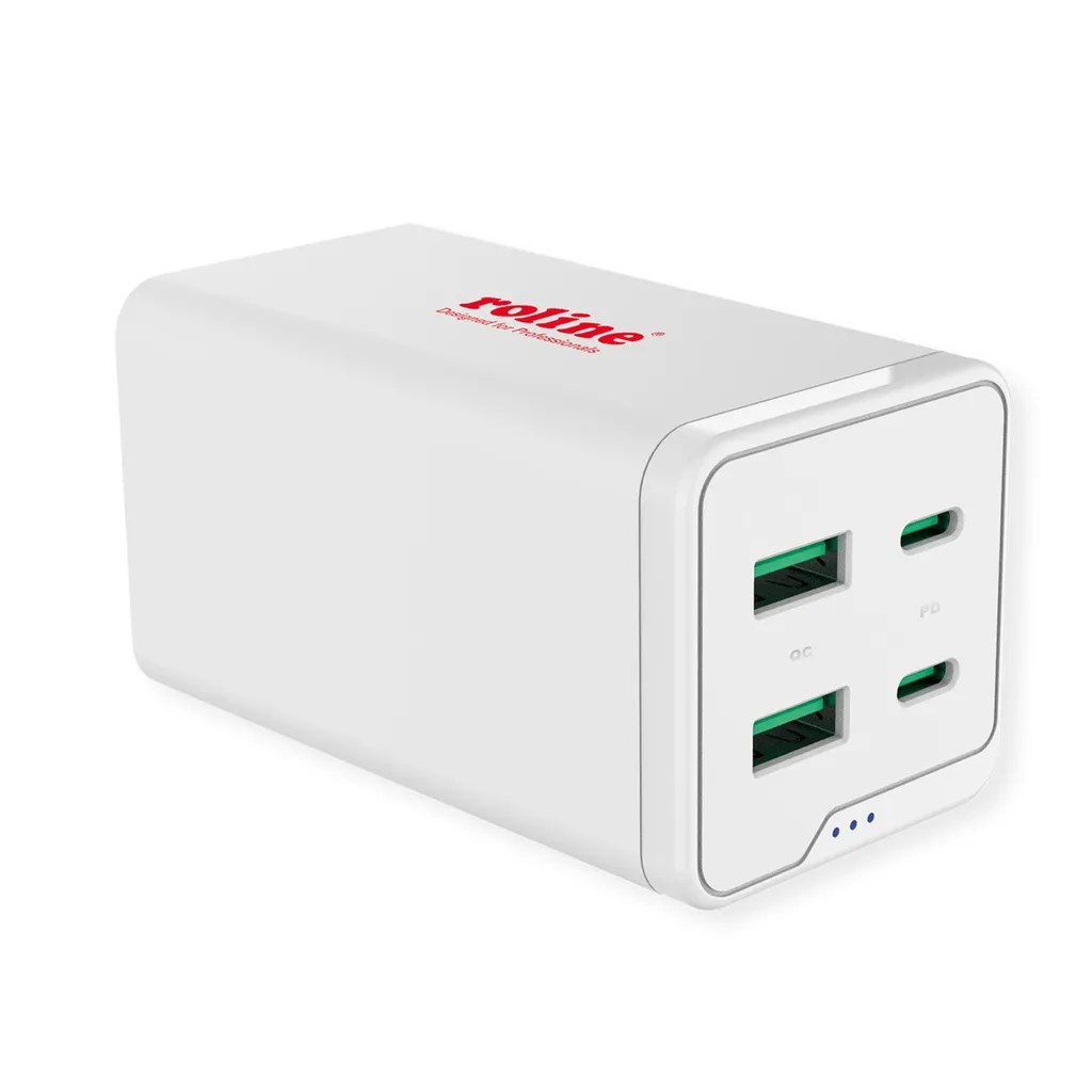 Chargeur Secteur Multi-Ports 120W USB-C et USB-A Quick Charge Noir