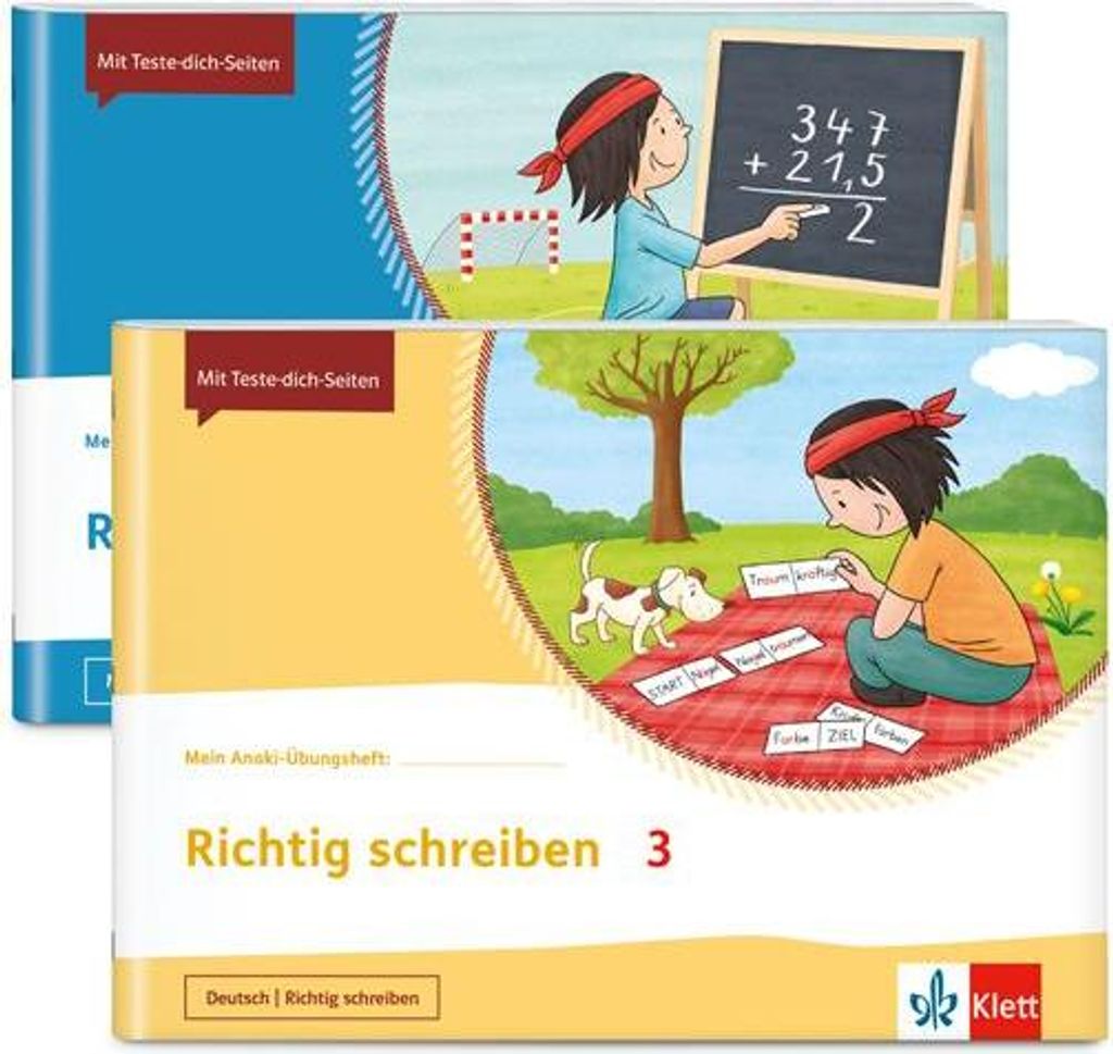 Paket Richtig schreiben / Richtig rechnen 3: 2 Hefte im Paket: Richtig schreiben | Richtig rechnen Klasse 3 (Mein Anoki-Übungsheft)