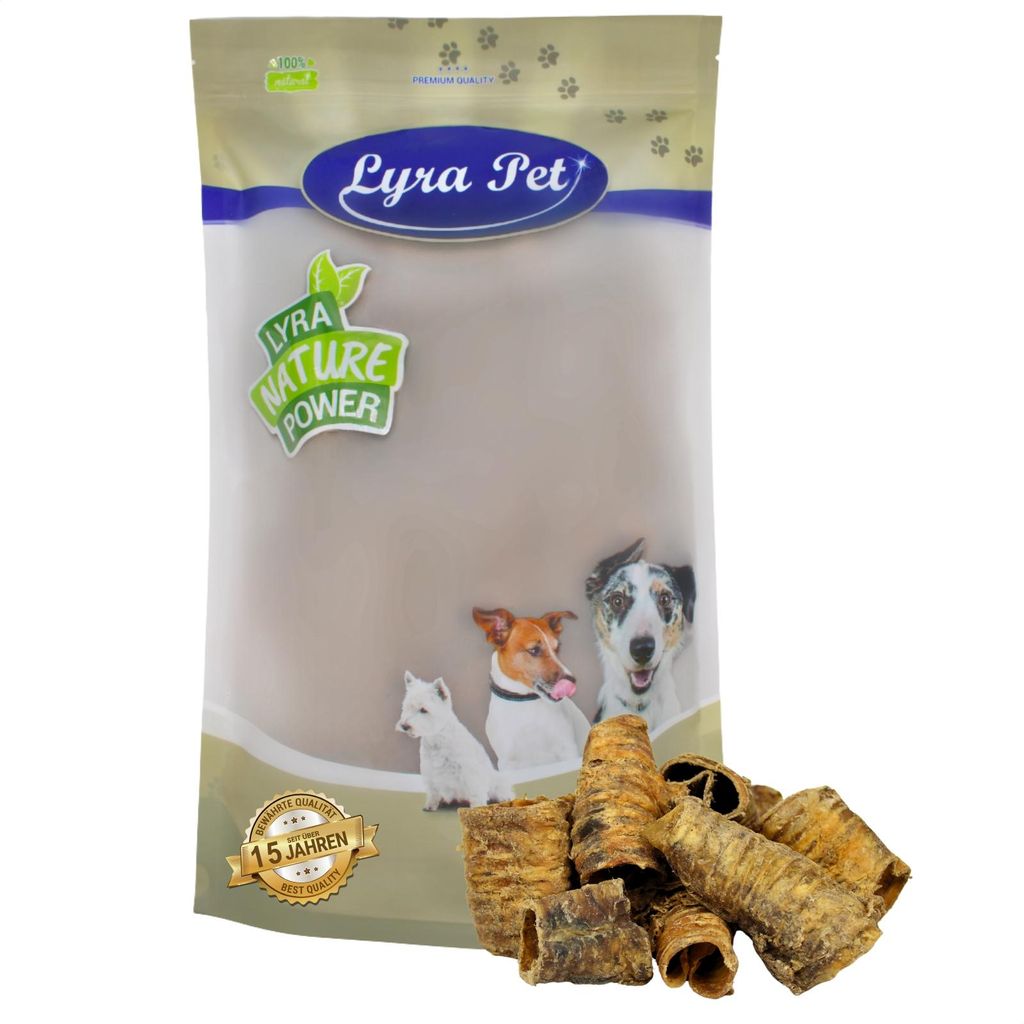 1 kg Lyra Pet Rinderstrossen klein