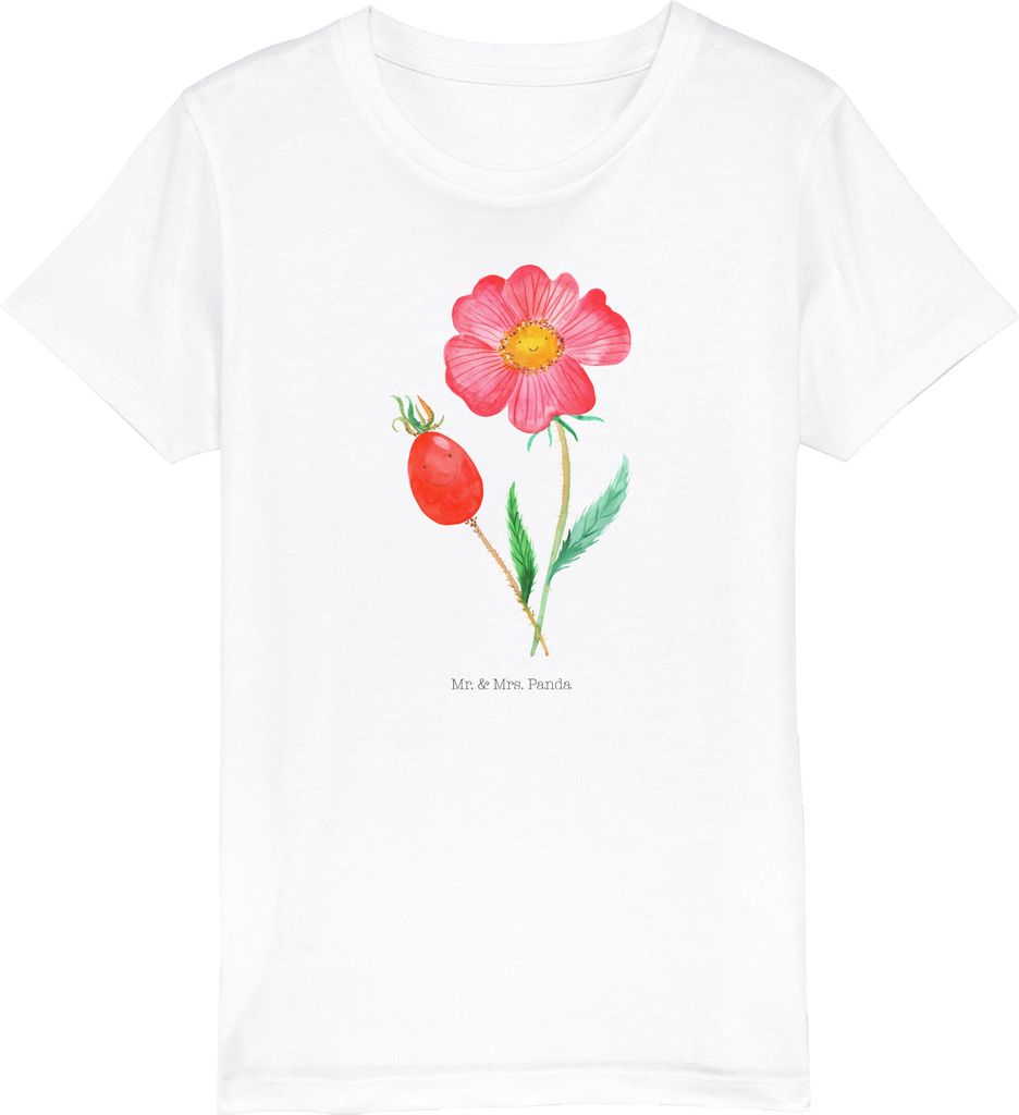 Mr. & Mrs. Panda Kleinkinder T-Shirt Blume Hagebutte 5-6 Produktbild 