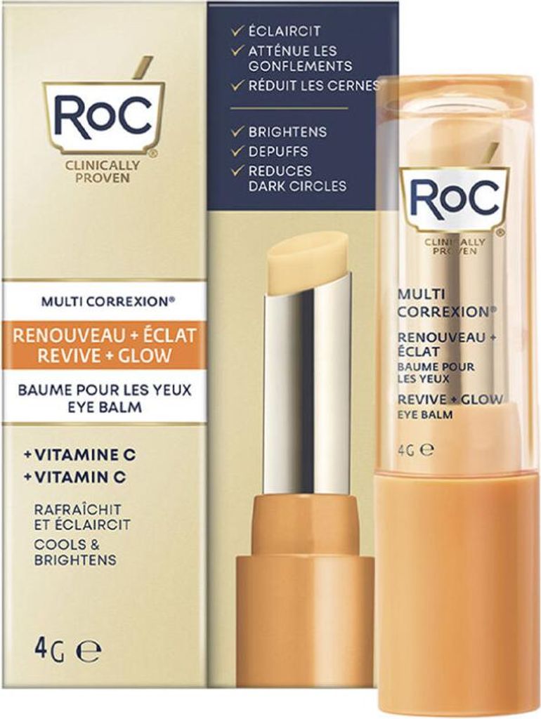 Roc Multi Correxion Revive+Glow Eye Stick (4 gr) Productafbeelding 