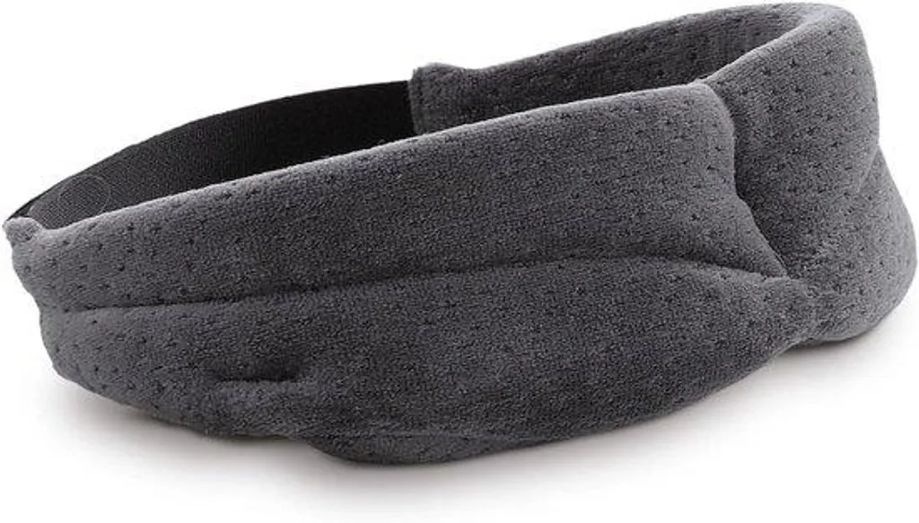 Loup de nuit confortable - Masque de sommeil noir pour un repos total