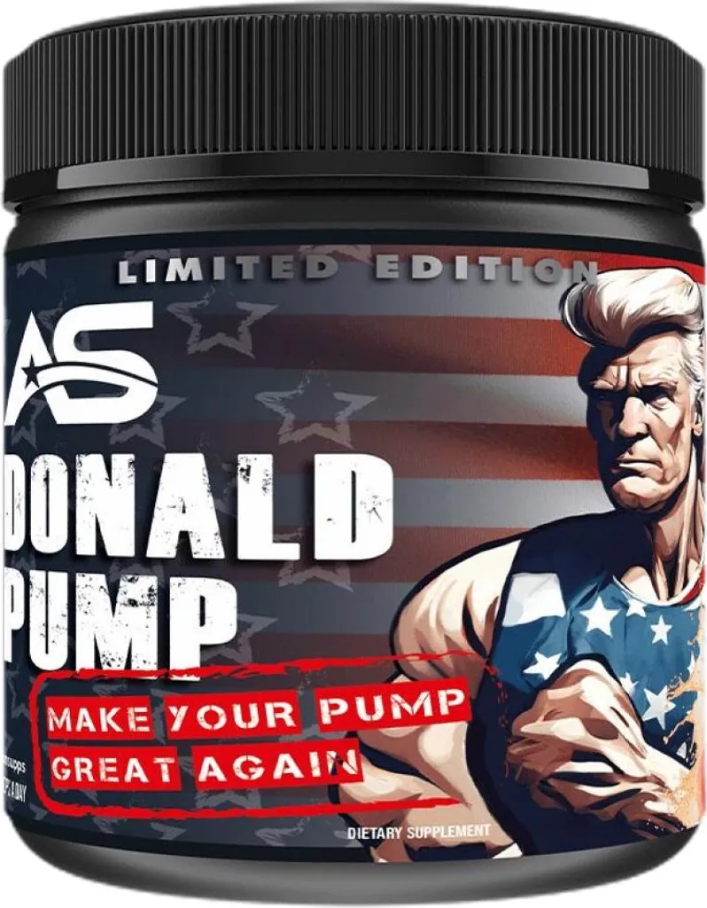 American Supps Donald Pump Booster Pré-Workout Peach Ice-Tea 400g