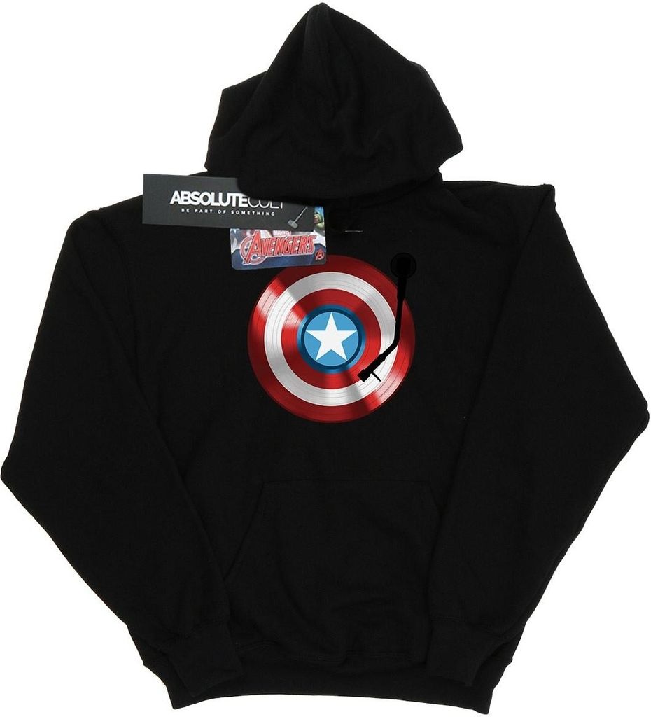 Marvel - Kapuzenpullover für Jungen BI14032 (152-158) (Schwarz)