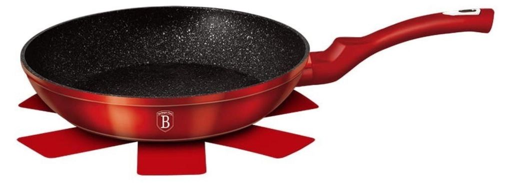 Berlinger Haus patelnia granitowa 28cm Metallic Line Red Zdjęcie produktu 