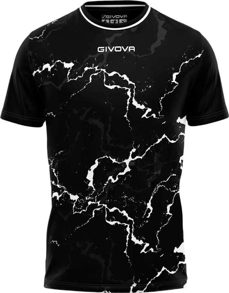 Givova Graphite Kurzarm-t-shirt Schwarz XL Herren Schwarz XL
