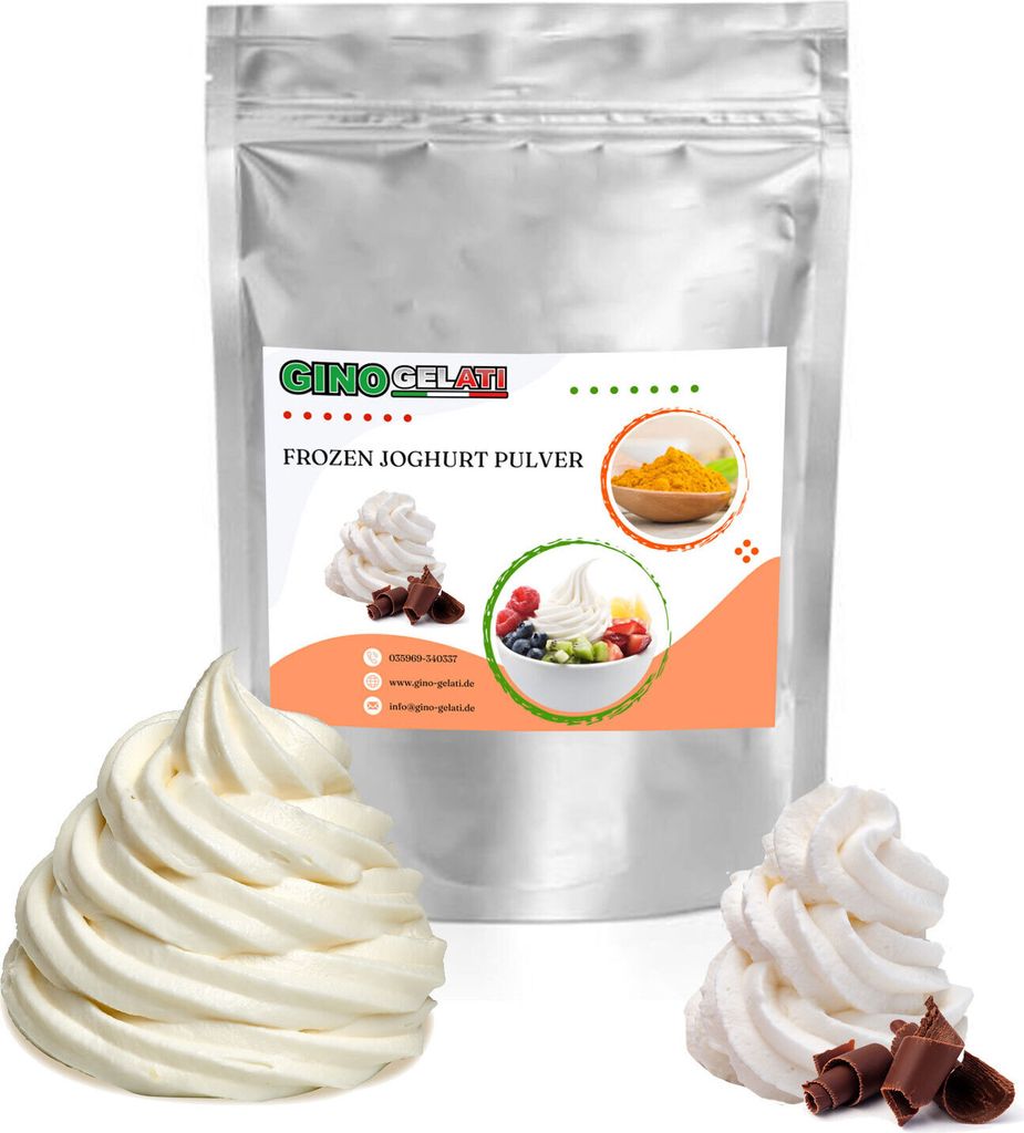 Stracciatella Sahne Frozen Joghurt Pulver 333 g