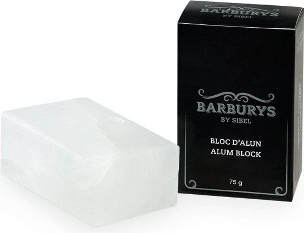 Barburys Rasierschale Barburys Alum Block 75gr