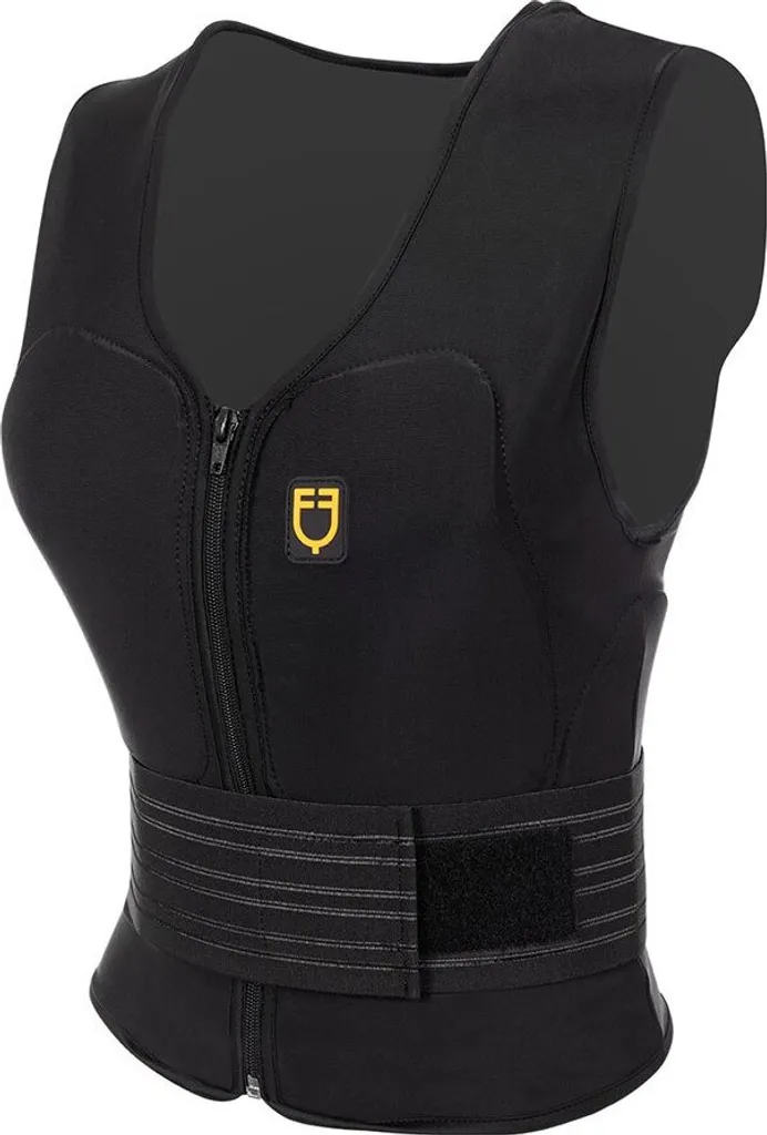 Protection de Dos Equestro pour Concours et Entraînement Noir Niveau 2