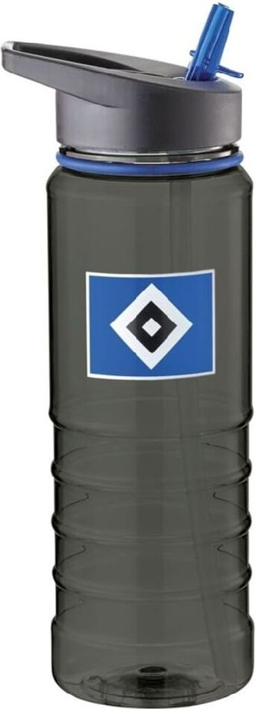 HAMBURGER SV HSV Trinkflasche blau weiss schwarz - Produktbild 