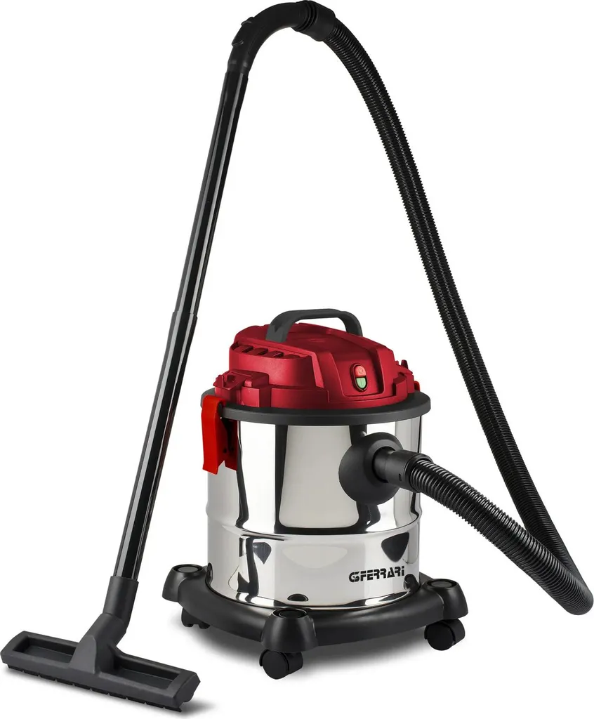 Aspirateur G3 Ferrari 20L fini les sols mouillés et la poussière 1000W rouge