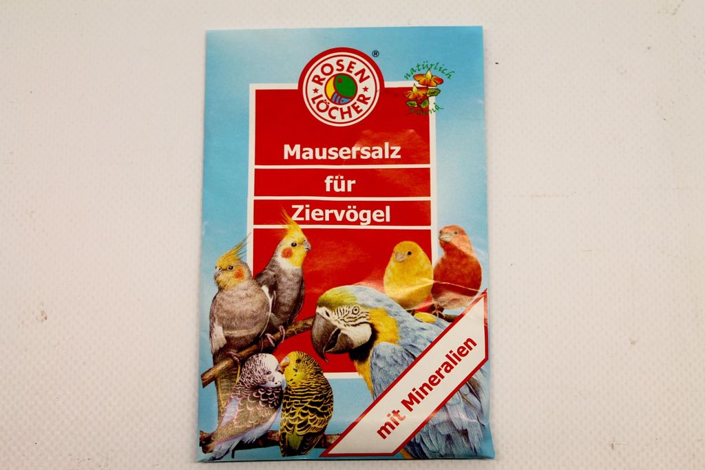 Rosenlöcher Mausersalz für Ziervögel
