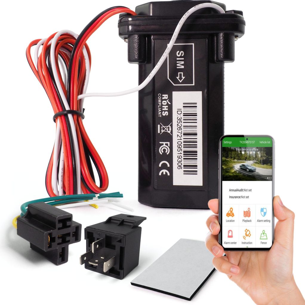GPS-Auto-Tracker 4G E App zur Kraftstoffabschaltung Produktbild 
