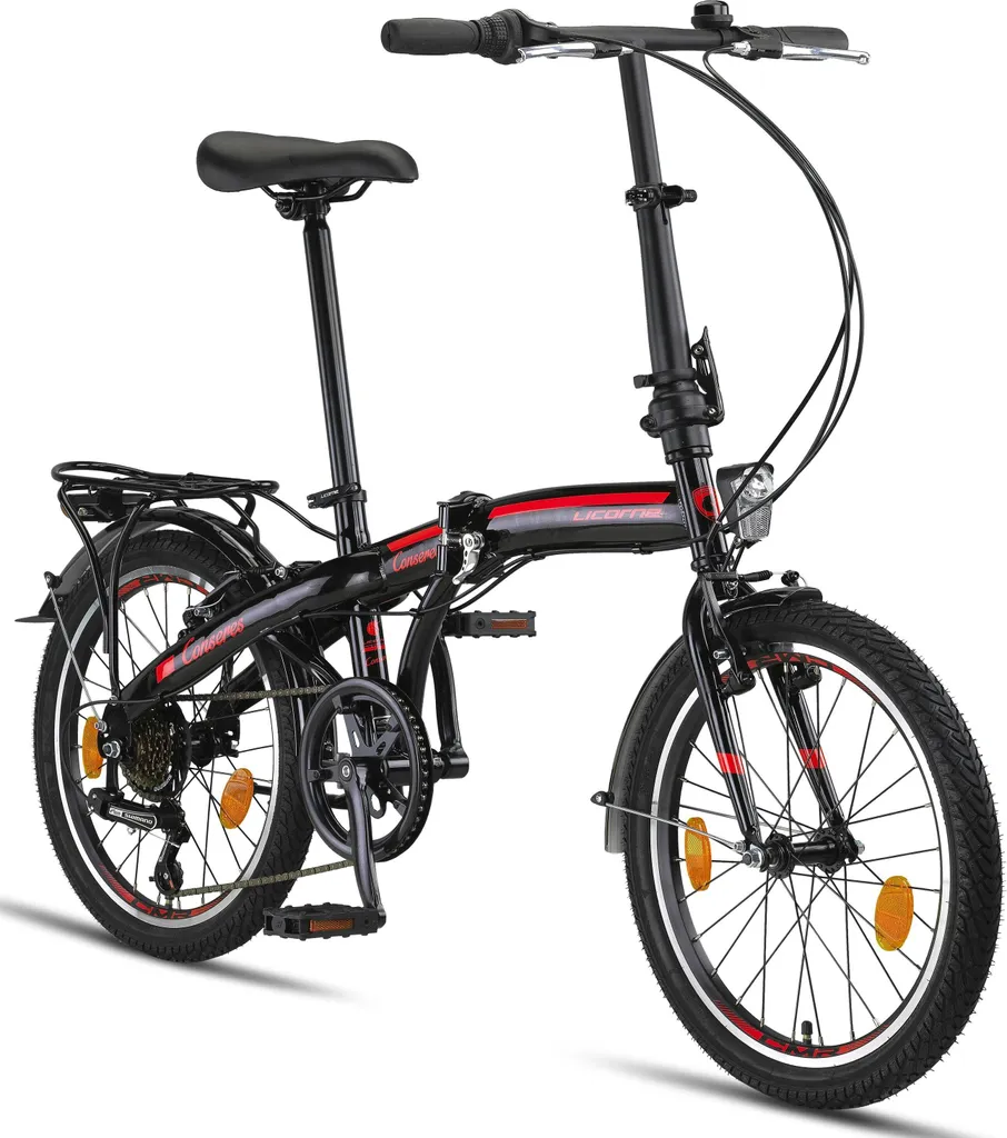 Vélo Urbain Pliable pour Trajets Multimodaux et Rangement Compact 20''