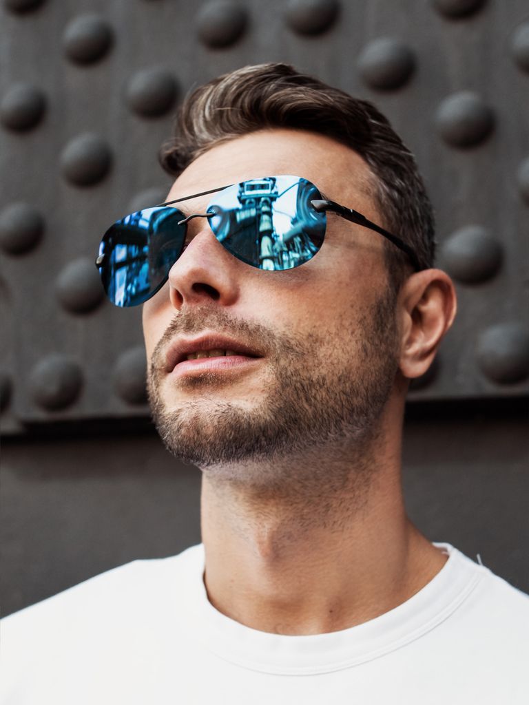 VeyRey Polarizační brýle pilotky Laudin modrá skla Obrázek produktu 