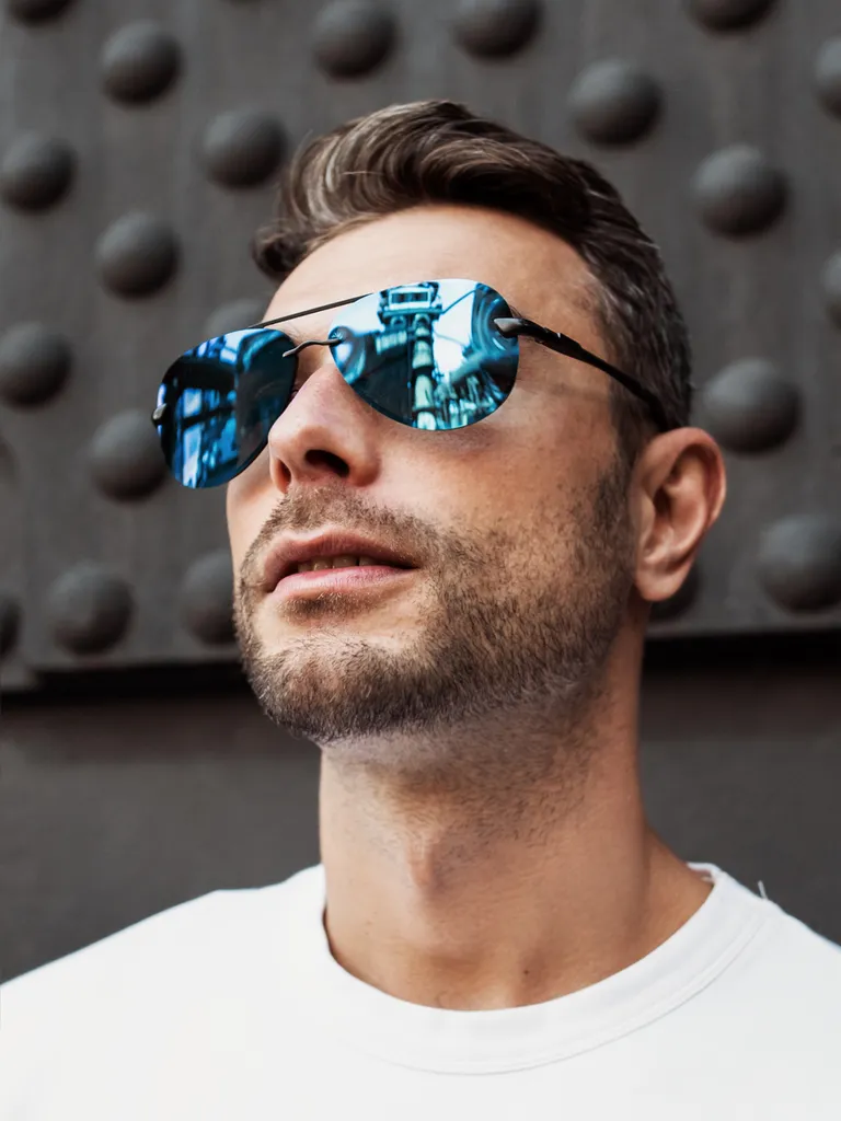 Lunettes Pilote Polarisées VeyRey Laudin Bleues Idéales pour Conduire