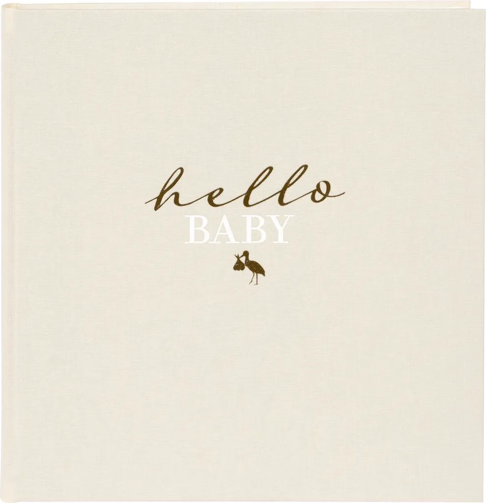 Album Bébé Goldbuch hello.baby Beige 30x31 cm - Livre Photos 60 Pages