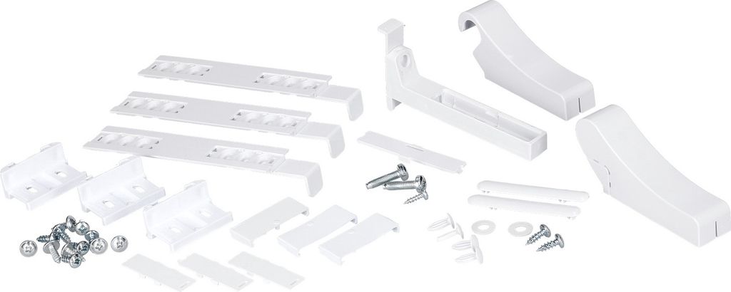 easyPART passend für 4657420100 Beko Türmontageset für Schlepptüre an Kühlschrank