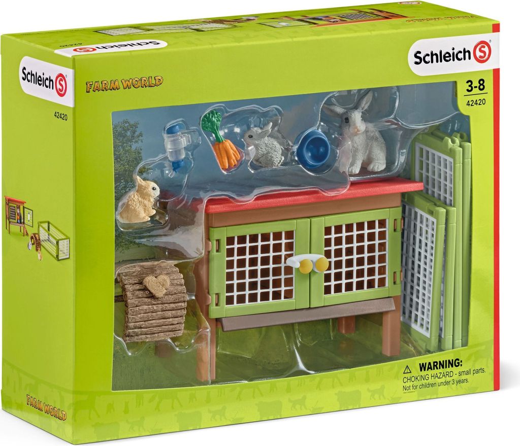 Schleich Farm World 42420 Conigliera Immagine del prodotto 