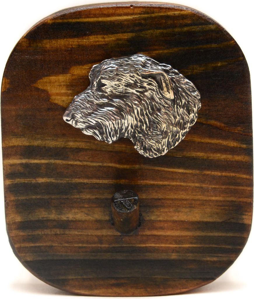 Irischer Wolfshund, Irish Wolfhound I - Leinenhalter, Hundemedaillehalter, Schlüsselhaken der Marke Art-Dog