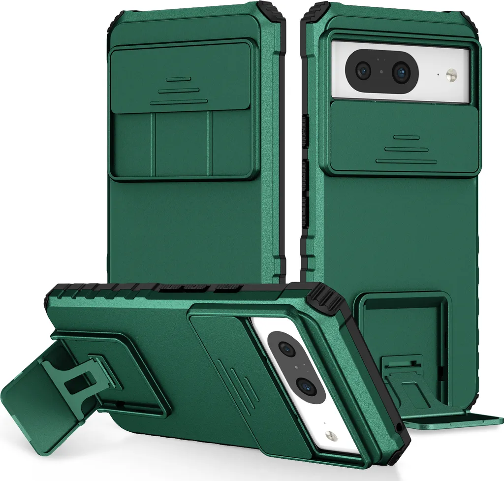 Custodia Google Pixel 8 Robusta Militare con Protezione Fotocamera