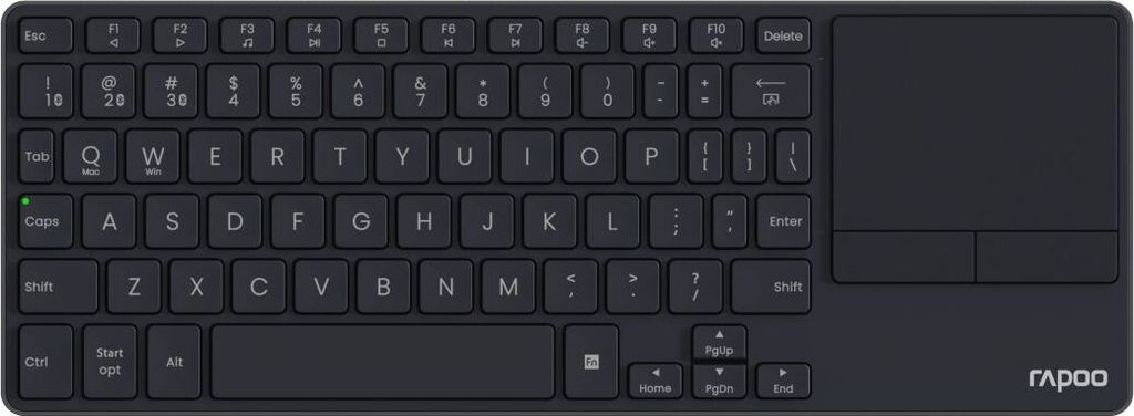 Rapoo E2810M Multimode-Funktastatur CZ/SK schwarz