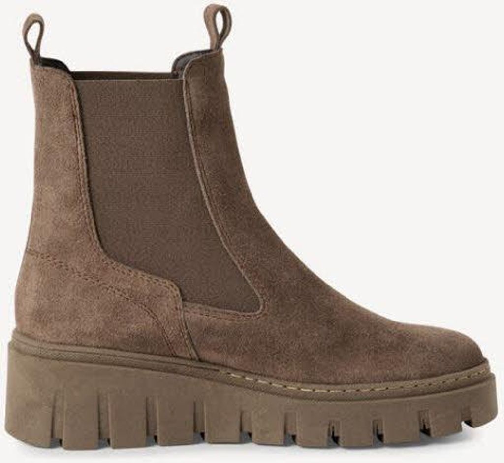 Eleganckie damskie botki Tamaris 1-25489-45, brązowe Zdjęcie produktu 