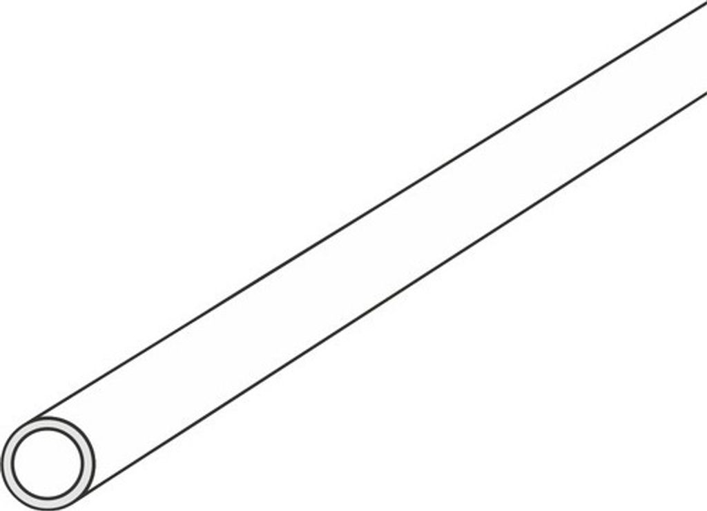 Kunststoff Rundrohr Ø außen: 6 mm, Ø innen: 5 mm, Länge: Produktbild 