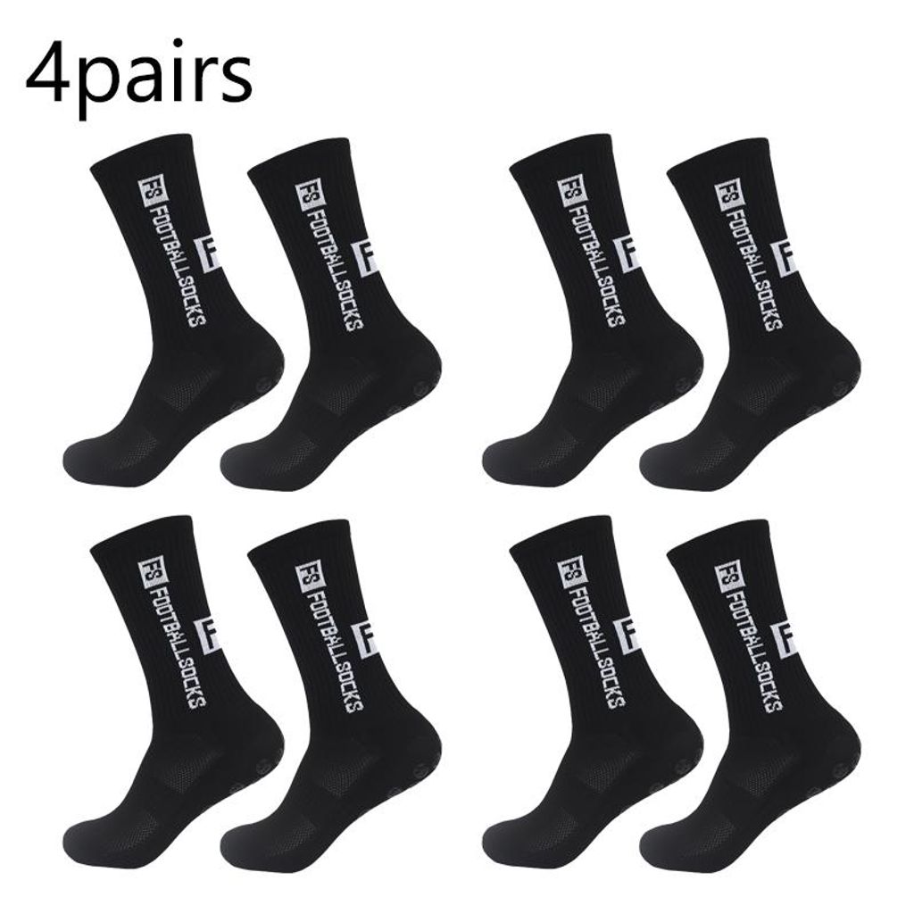 4 Paar Fußballsocken,Sportsocken,Rutschfeste Produktbild 