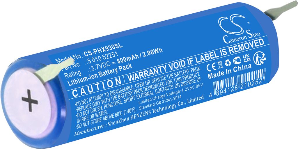 TECHTEK Akku Kompatibel mit [Oral-B] 10000, 3765, 3766, 3767, 3771, 7000, 8000, 9000, Genius X, Smart 6000, für [Philips] DiamondClean, EasyClean, E