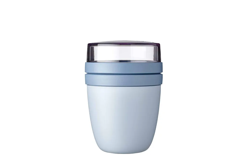 Mepal Lunch Pot Ellipse Blu Nordico 0,7L - Design e Praticità in Ufficio