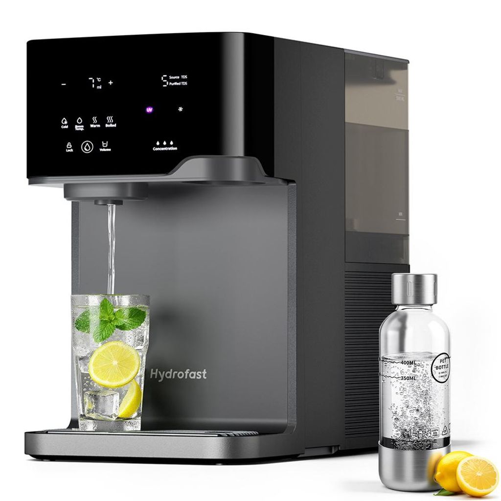 Hydrofast C300 stolní filtr na vodu + BUB01 PET láhev – Obrázek produktu 
