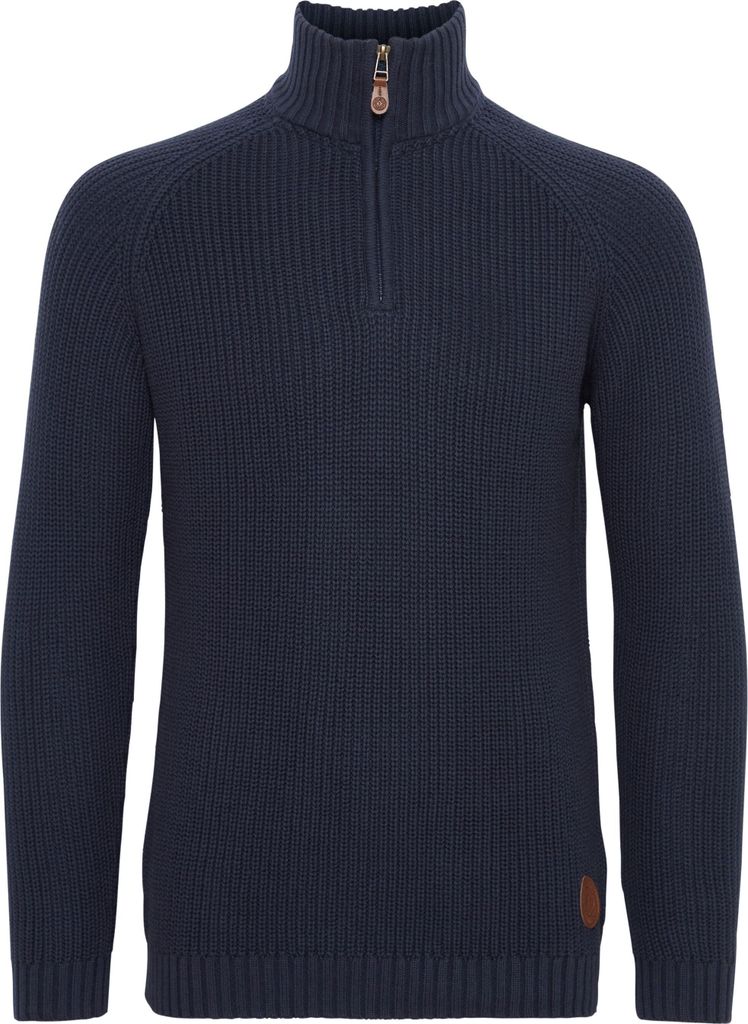 SOLID SDXenox Herren Strickpullover Troyer Grobstrick Produktbild 6