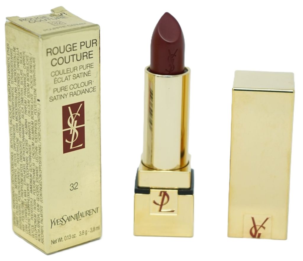 YSL Rouge Pur Couture Pure Colour Satiny Radiance 32 Pourpre Carmin