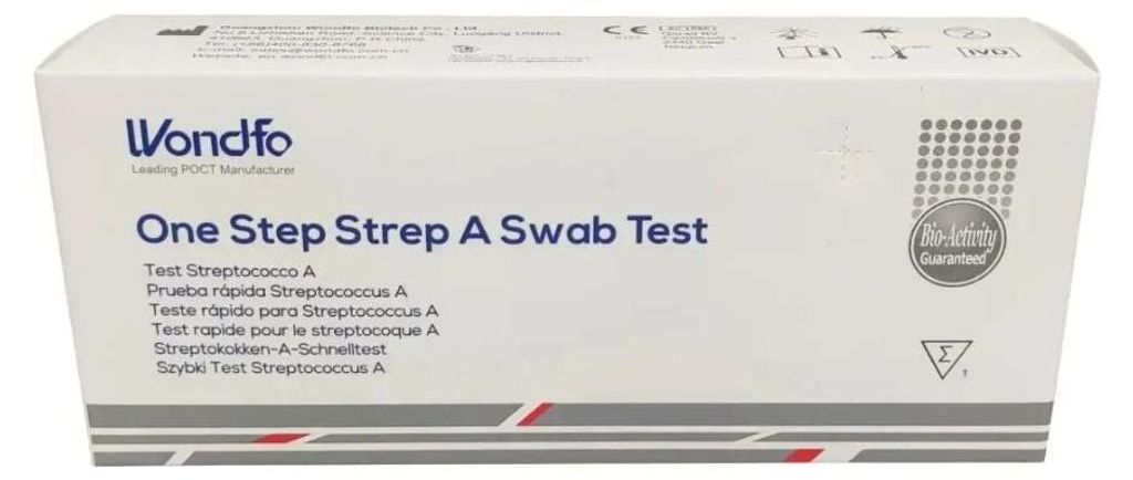 Wondfo Strep A Selbsttest Rachen 1 St Produktbild 