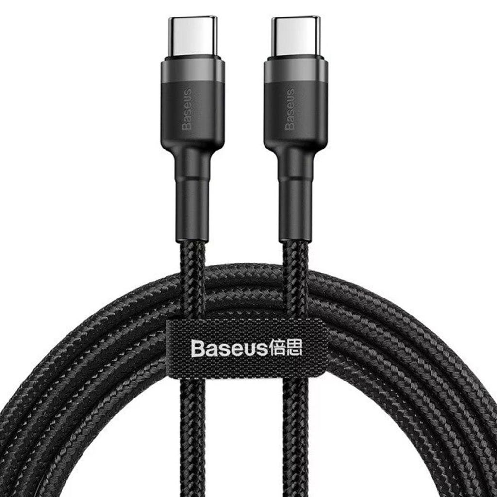 Baseus Cafule, 1 m, USB C, USB C, 0,48 Gbit/s, Schwarz, Produktbild 