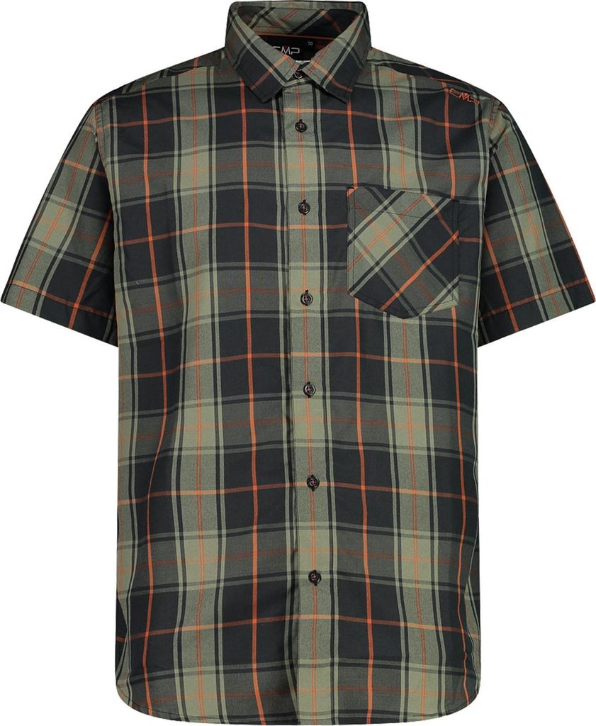 Cmp MAN SHIRT SAGE-ANTRACITE-RUGGINE SAGE-ANTRACITE-RUGGINE Produktbild 