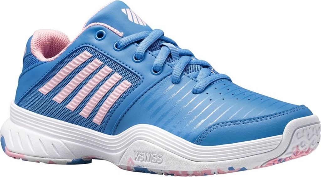 K-Swiss COURT EXPRESS OMNI Silbersee Blau/Weiß/Orchidee Pink Silbersee Blau/Weiß/Orchidee Pink 4,5