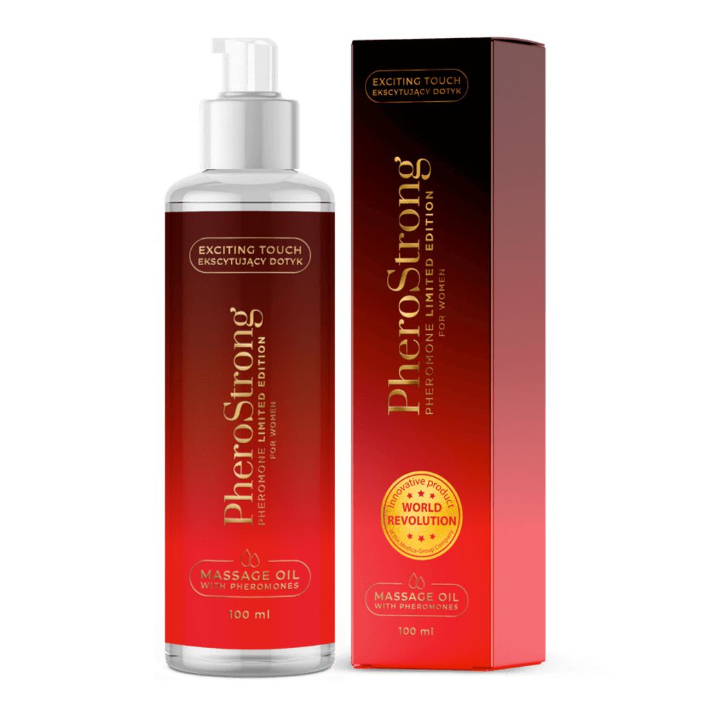 PheroStrong Limited Edition für Frauen Massage Oil - Erregen Sie Männer mit Pheromonen - 100 ml