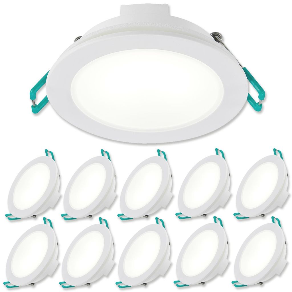 SYLVANIA LED Einbaustrahler 230V | 10er Pack | Neutralweiß Produktbild 