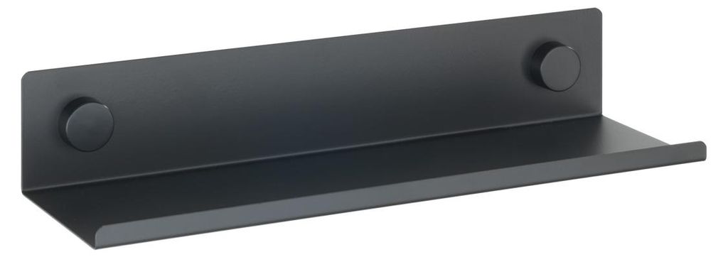 WENKO Metall  Küchenregal Jet M in Schwarz 40 x 7,5 x 12 cm Produktbild 