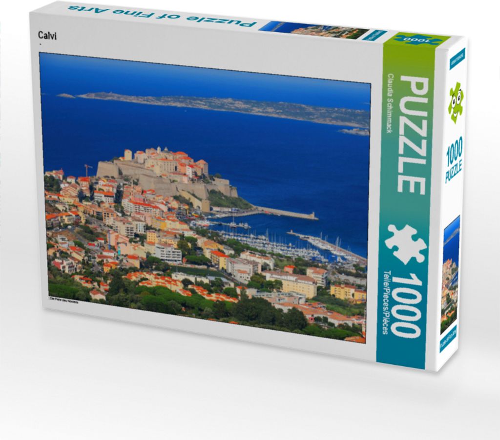 CALVENDO Puzzle Calvi | 1000 Teile Lege-Größe 64x48cm Foto-Puzzle für glückliche Stunden