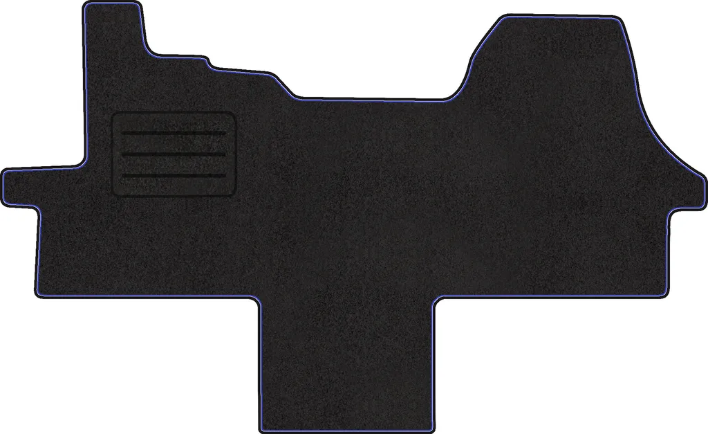 Interni Peugeot Boxer II: Tappetini Velluto Nero Elegance 4 Pezzi - 2