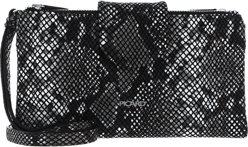 PICARD Magic Borsa Tracolla Pelle Nera: Sicura e Leggera per Viaggi