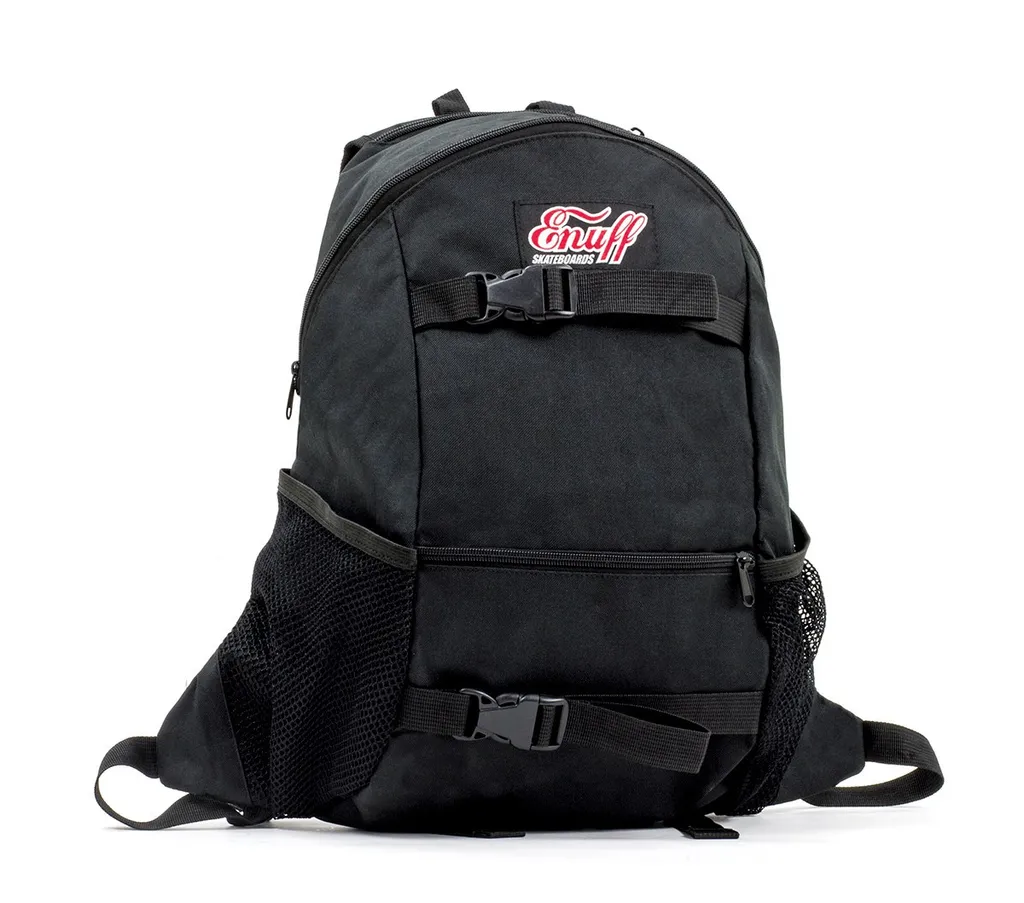Sac à dos école et skate Enuff Enu600 noir pour transporter vos affaires