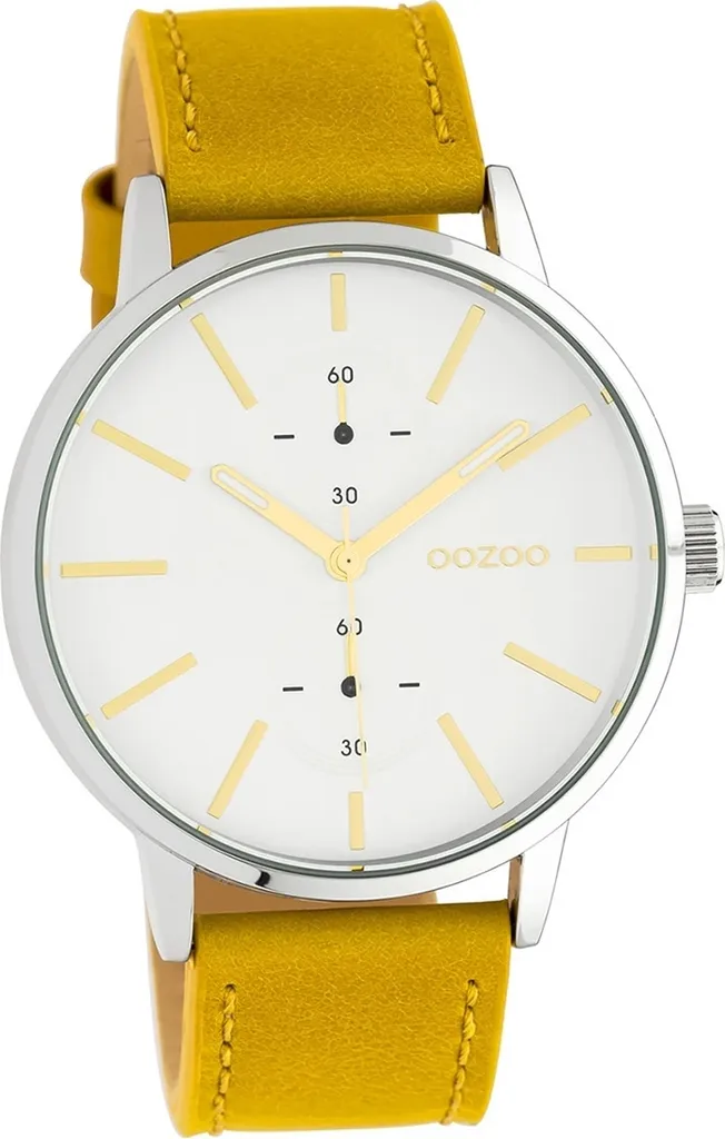 Oozoo montre jaune analogique femme D2UOC10585, confort et style