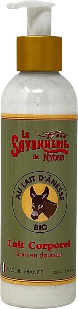 La Savonnerie De Nyons Bio Körpermilch mit Eselsmilch, 200 Produktbild 