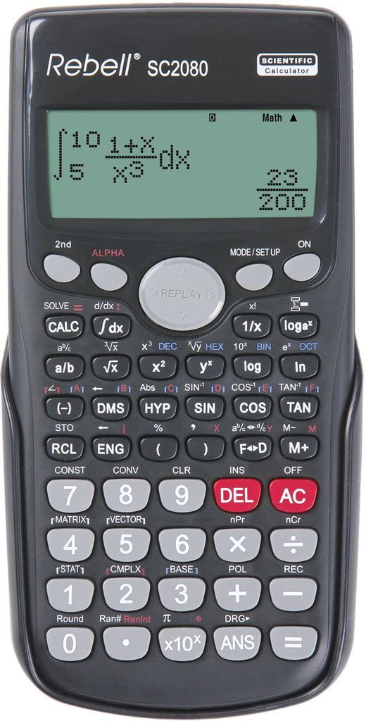 Rebell SC2080S - Tasche - Wissenschaftlicher Taschenrechner Produktbild 